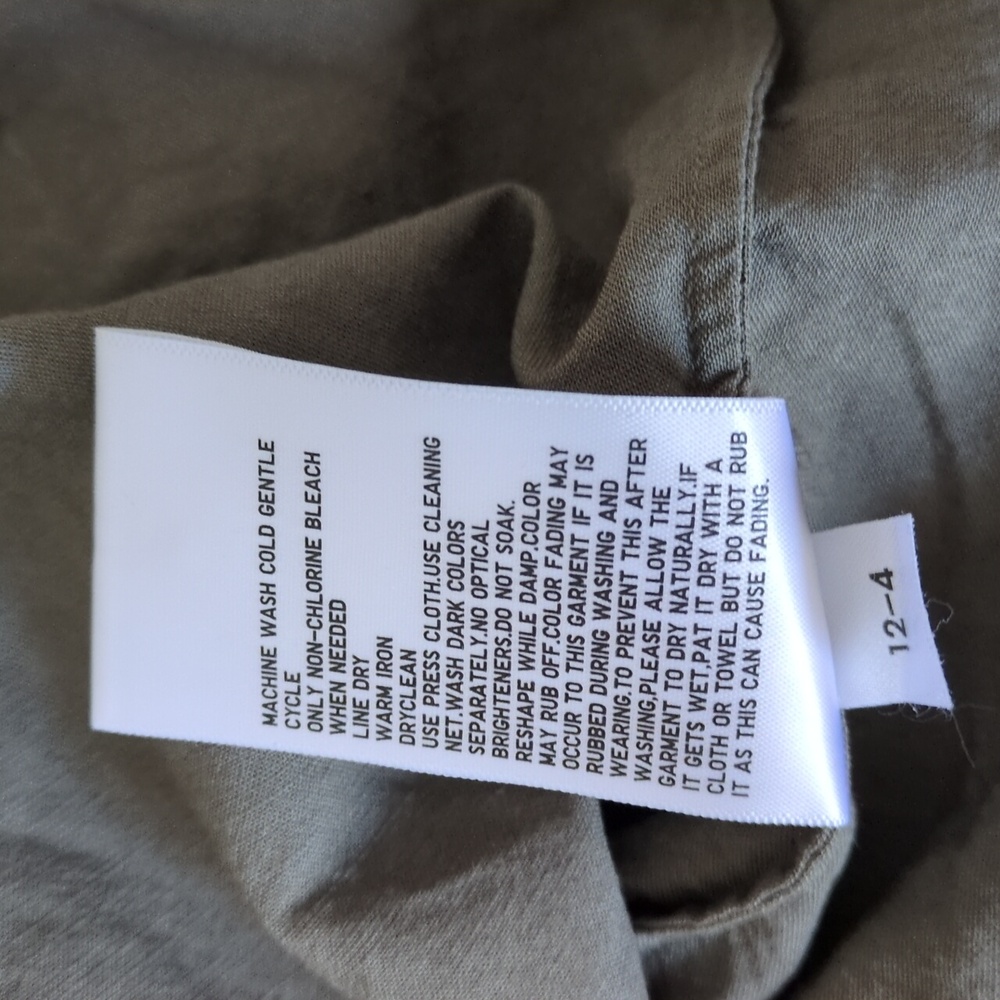 Uniqlo U Green Linen blend Shirt - Picture 4 of 4